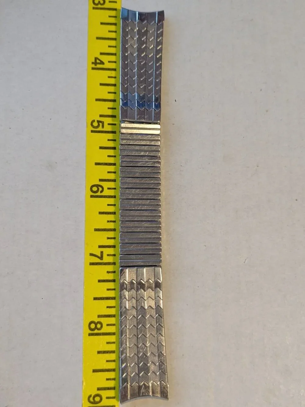 Vintage LENOX Silver Tone Stretch Watch Band